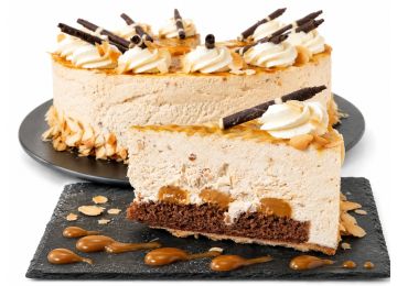 Mandel Caramel Sahnetorte