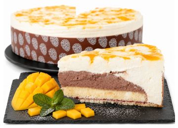 Mango- Schoko- Sahnetorte
