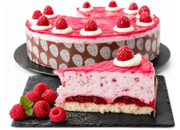 Himbeerjoghurt Sahne