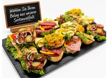Halbes Belegtes Brötchen